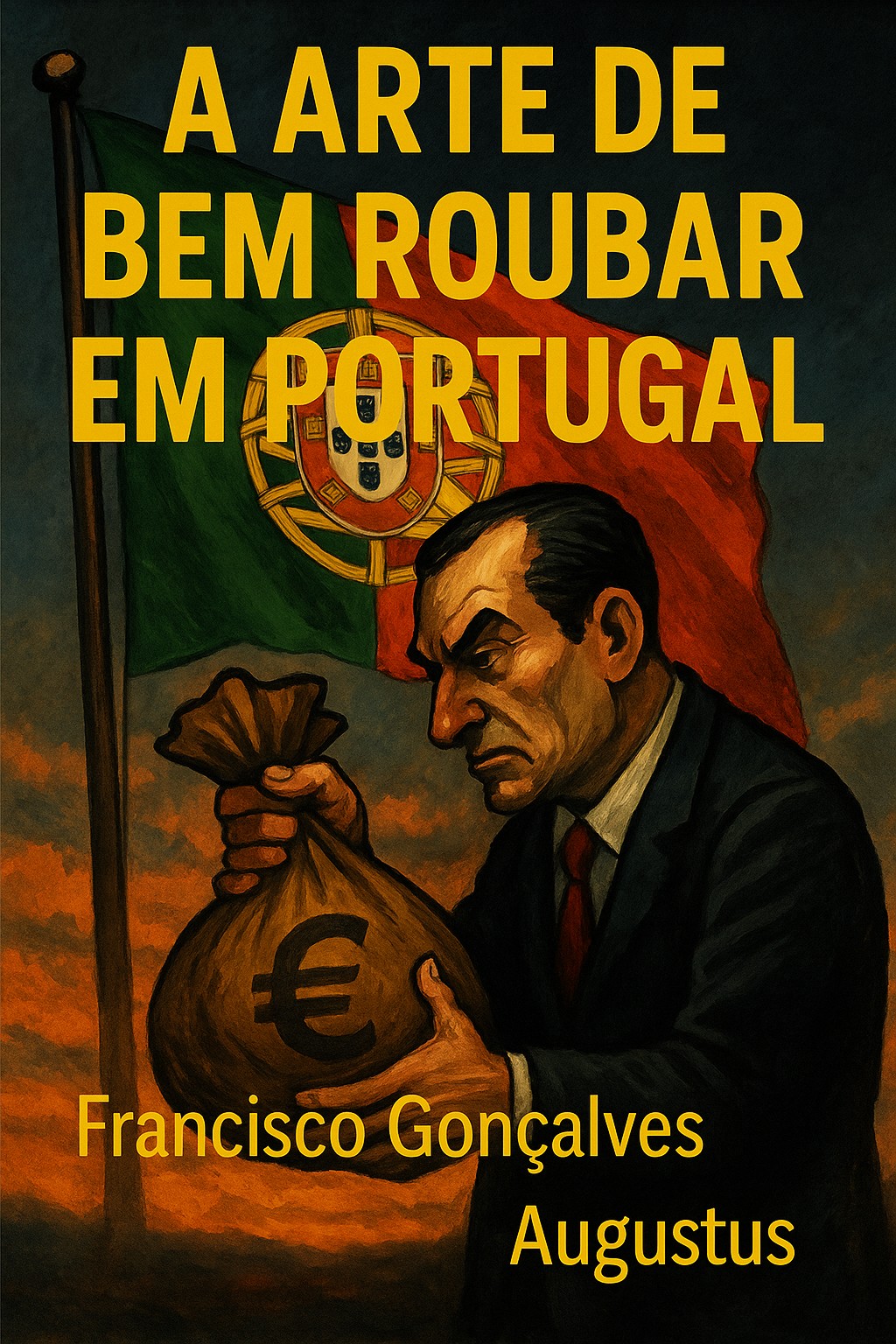 Capa do livro A Arte de Bem Roubar em Portugal