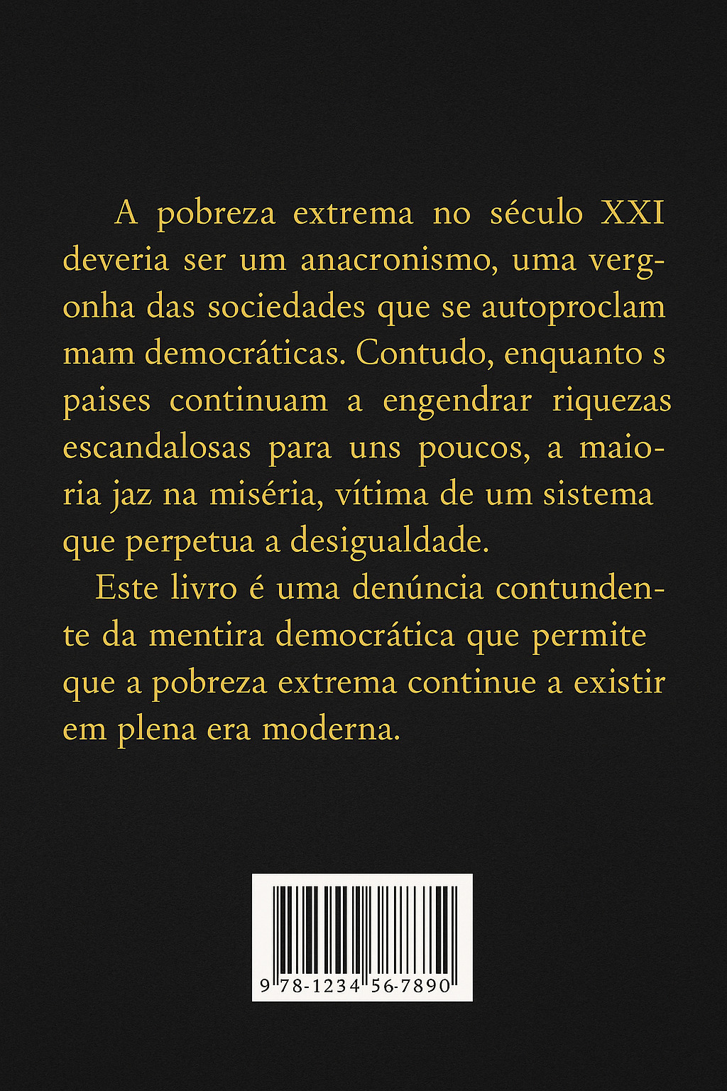 Contracapa do livro